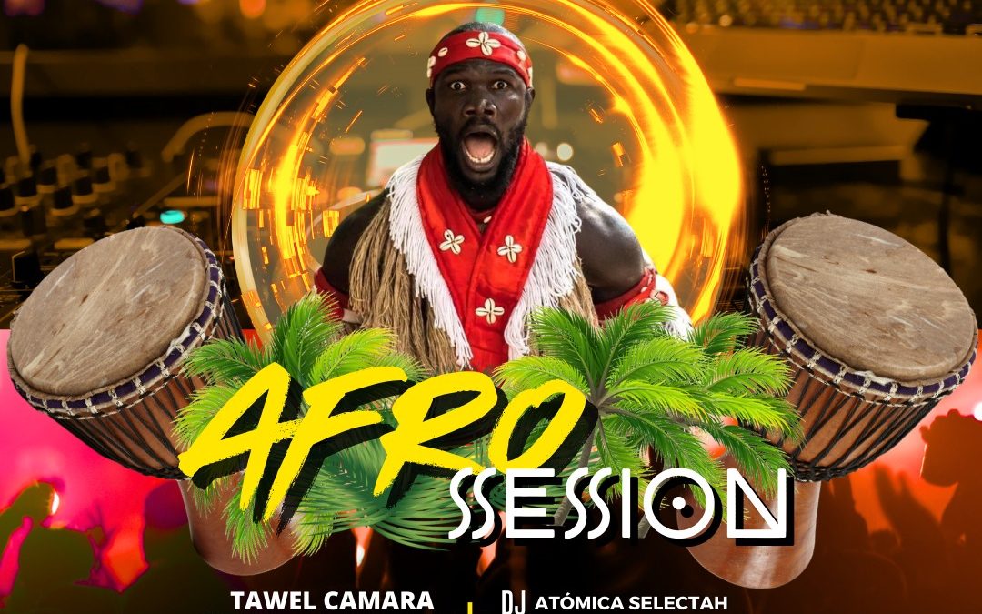 CONVERSAMOS CON TAWEL CAMARA, ARTISTA DE GUINEA QUE REALIZARÁ TALLERES DE DANZA Y UNA GRAN FIESTA