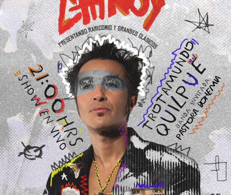 CHINOY REGRESA A LA REGIÓN PARA CONCIERTO EN TROTAMUNDOS DE QUILPUÉ