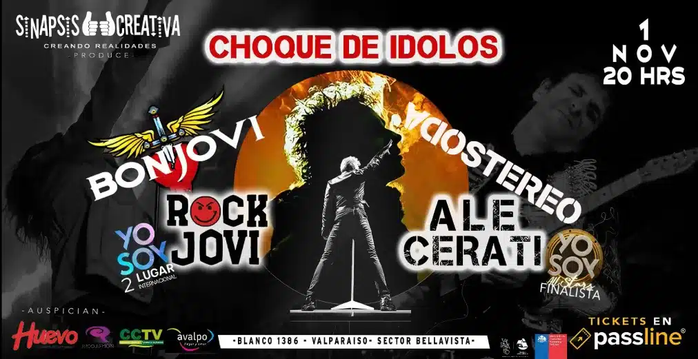 REVIVE LA TRANSMISIÓN DE LA GRAN NOCHE DE “CHOQUE DE IDOLOS”
