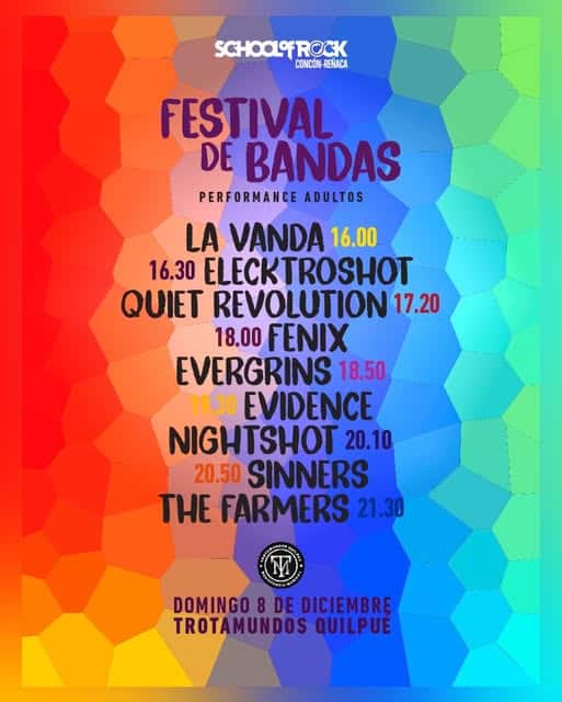 REVIVE LA TRANSMISIÓN DE RITOQUE FM JUNTO A SCHOOL OF ROCK DESDE TROTAMUNDOS TERRAZA