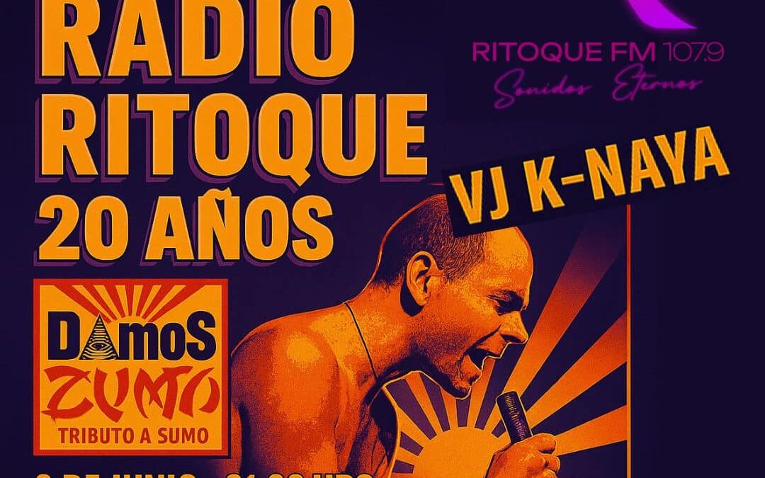 RITOQUE FM REDOBLA LA CELEBRACIÓN CON TRIBUTO A SUMO, EN VIVO