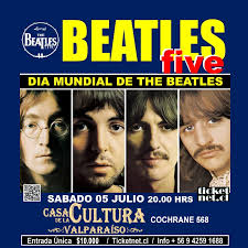 BEATLES FIVE EN VALPARAÍSO: UNA NOCHE PARA CELEBRAR LA MAGIA DE LOS FAB FOUR